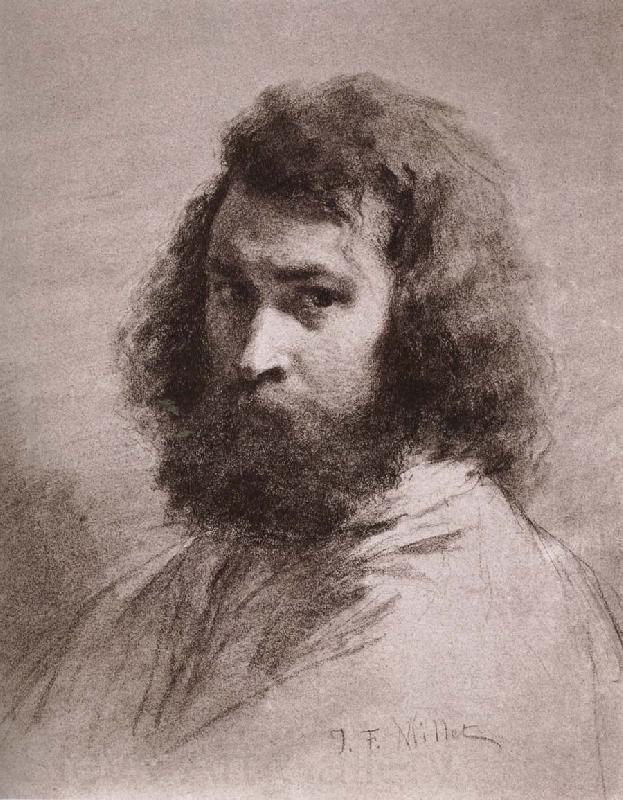 Jean Francois Millet Self-Portrait France oil painting art